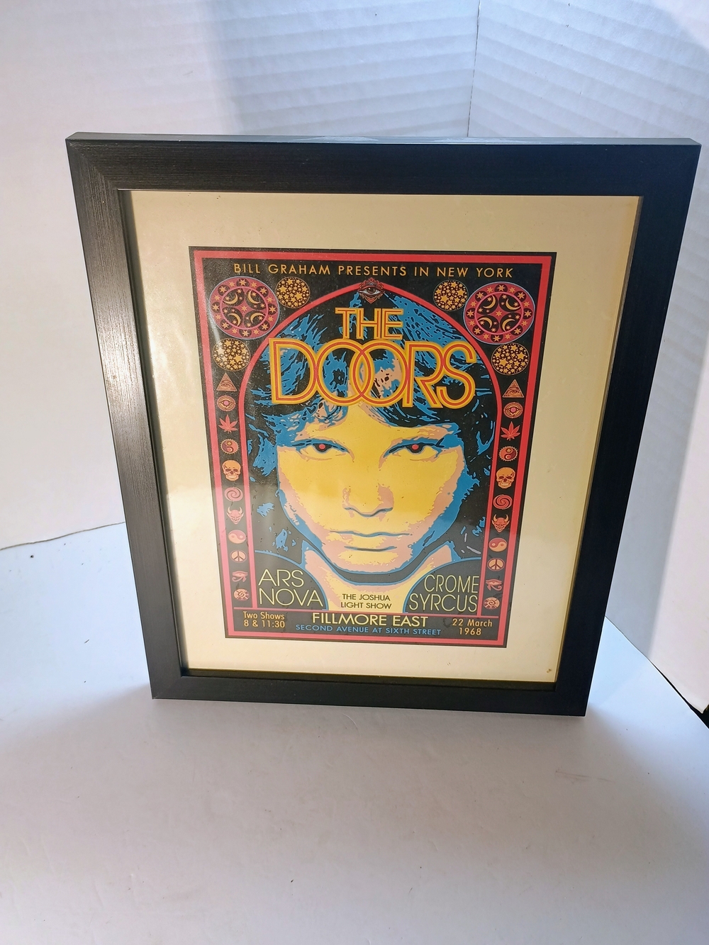 Source Unknown The Doors Poster - Yellow, Blue, Red, Black